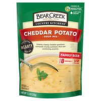 Bear Creek Country Kitchens Cheddar Potato Soup Mix Family Size, 11.5 oz