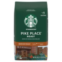 Starbucks Pike Place Medium Roast Ground Coffee, 18 oz