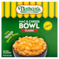 Nathan's Famous Classic Mac & Cheese Bowl, 10 oz