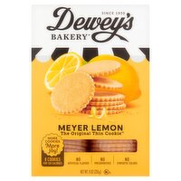 Dewey's Bakery Meyer Lemon Cookies, 9 oz