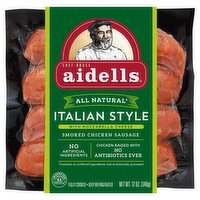 Aidells Italian Style Smoked Chicken Sausage, 12 oz, 12 Ounce