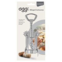 Oggi Barware Winged Corkscrew, 1 Each