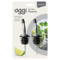 Oggi Barware Pourers, 2 count, 2 Each