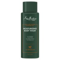 SheaMoisture Men Raw Shea Butter & Mafura Oil Moisturizing Body Wash, 15 fl oz