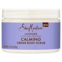 SheaMoisture Lavender Calming Crème Body Scrub, 11.3 oz