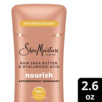 Shea Moisture Raw Shea Butter & Hyaluronic Acid Nourish Antiperspirant Deodorant, 2.6 oz