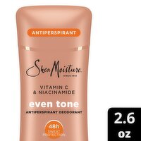 SheaMoisture Vitamin C & Niacinamide Even Tone Antiperspirant Deodorant, 2.6 oz