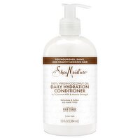 Shea Moisture 100% Virgin Coconut Oil Daily Hydration Conditioner, 13 fl oz