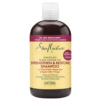 SheaMoisture Strengthen and Restore Shampoo 100% Pure Jamaican Black Castor Oil 13 oz