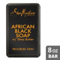 Shea Moisture African Black Soap w/ Shea Butter, 8 oz