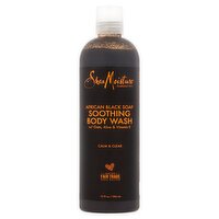 SheaMoisture Calm & Clear African Black Soap Soothing Body Wash, 13 fl oz