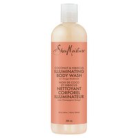 Shea Moisture W/ Songyi Mushroom Coconut & Hibiscus Illuminating Body Wash, 13 fl oz