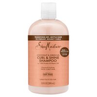 Shea Moisture Coconut & Hibiscus Curl & Shine Shampoo, 13 fl oz