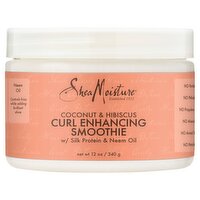 Shea Moisture Coconut & Hibiscus Curl Enhancing Smoothie, 12 oz