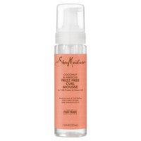 SheaMoisture Coconut & Hibiscus Frizz Free Curl Mousse, 7.5 fl oz