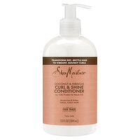 SheaMoisture Coconut & Hibiscus Curl & Shine Conditioner, 13 fl oz