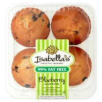 Isabella's Healthy Bakery Blueberry Muffins, 4 count, 16 oz