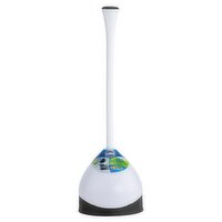 Clorox Toilet Plunger with Hideaway Caddy