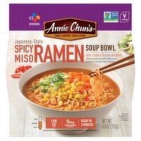 CJ Foods Annie Chun's Japanese-Style Spicy Miso Soup Bowl Ramen, 5.4 oz