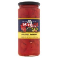 La Fede Roasted Peppers, 15.5 oz