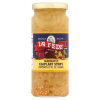 La Fede Marinated Eggplant Strips, 12 fl oz