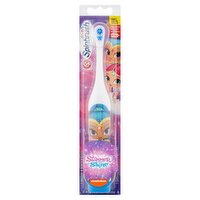 Arm & Hammer Kid's Spinbrush Shimmer and Shine Soft Powered Toothbrush