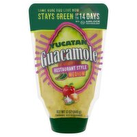 Yucatan Medium Restaurant Style Guacamole, 12 oz