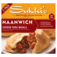 Sukhi's Chicken Tikka Masala Naanwich, 2 count, 10.4 oz