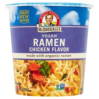 Dr. McDougall's Right Foods Vegan Chicken Flavor Ramen, 1.8 oz