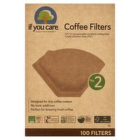 If You Care No. 2 Coffee Filters, 100 count