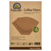 If You Care No. 4 Coffee Filters, 100 count