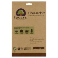 If You Care Certified Organic Unbleached Cheesecloth