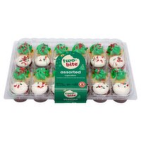 Two-Bite Assorted Cupcakes, 20 oz