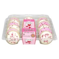 Kimberley's Bakeshoppe Vanilla Frosted Soft Sugar Cookies, 24.3 oz, 24.3 Ounce