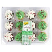 Kimberley's Bakeshoppe Vanilla & Chocolate Cupcakes, 22 oz