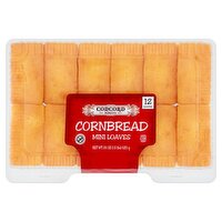 Concord Bakery Cornbread Mini Loaves, 12 count, 24 oz, 1 Each