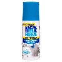 Zim's Max Freeze Extra Strength Pro Formula Cold Therapy Cooling Roll-On, 3 oz, 3 Ounce