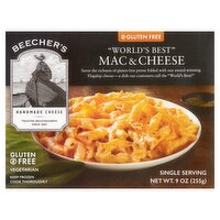 Beecher's "World's Best" Gluten Free Mac & Cheese, 9 oz