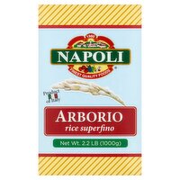 Napoli Superfino Arborio Rice, 2.2 lb