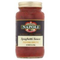 Napoli Traditional Homestyle Spaghetti Sauce, 25 oz