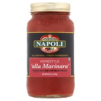 Napoli Homestyle Alla Marinara Sauce, 25 oz