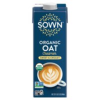 SOWN Organic Sweet & Creamy Oat Creamer, 32 fl oz