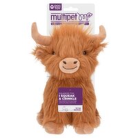 Multipet Highland Cow Dog Toy