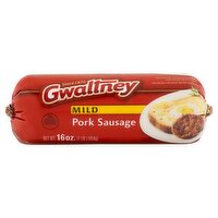 Gwaltney Mild Pork Sausage, 16 oz, 16 Ounce