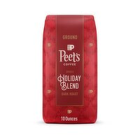 Peet's Coffee 2024 Holiday Blend Dark Roast Ground Coffee, 10 oz