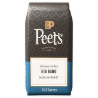 Peet's Coffee Big Bang Medium Roast Ground Coffee, 10.5 oz