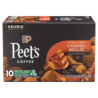 Peet's Coffee Caramel Brûlée K-Cup Pods, 0.33 oz, 10 count