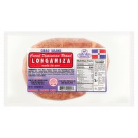 Cibao Meat Products Cibao Brand Longaniza, 10 oz