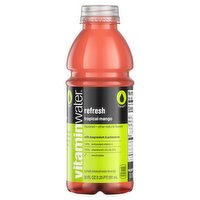 Glacéau Vitaminwater Tropical Mango Refresh Nutrient Enhanced Water Beverage, 20 fl oz