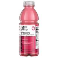 Glacéau Vitaminwater Zero Sugar Raspberry Dark Chocolate Nutrient Enhanced Water Beverage, 20 fl oz